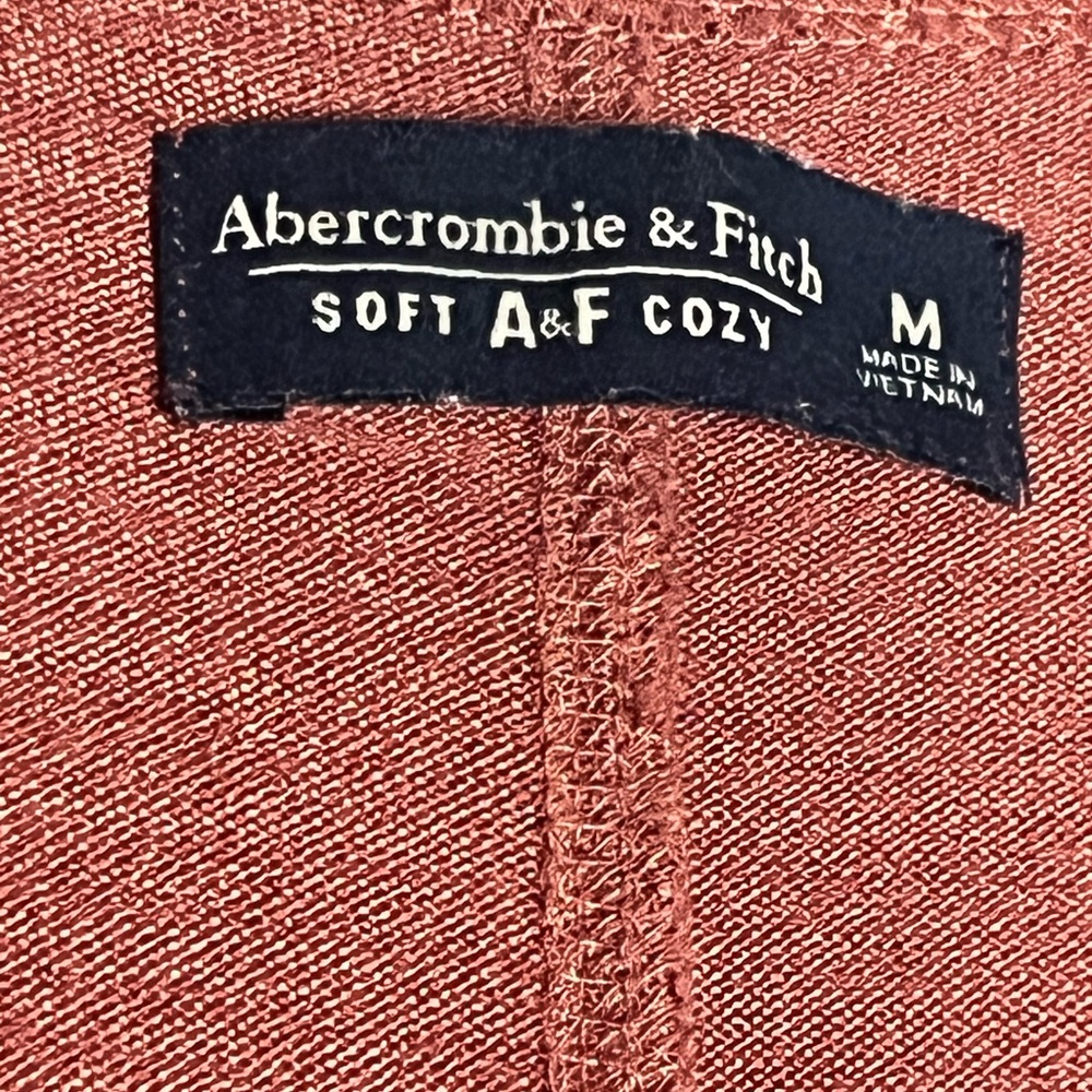 Abercrombie & Fitch Warm Red Knit Sweater
